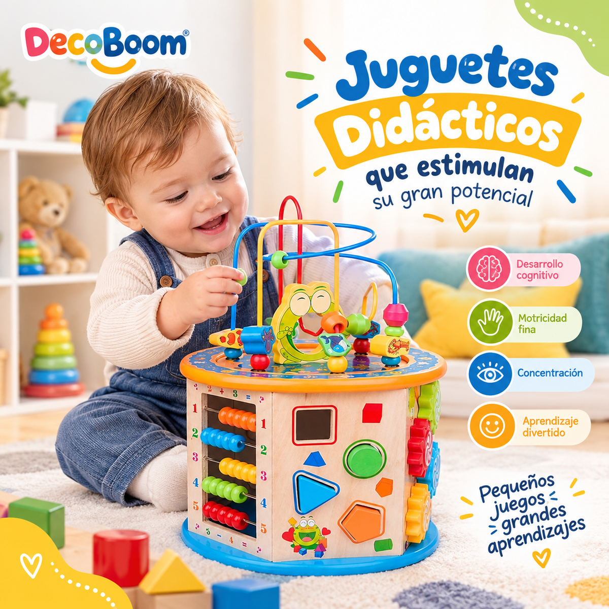 DIDÁCTICOS DE MADERA!!
