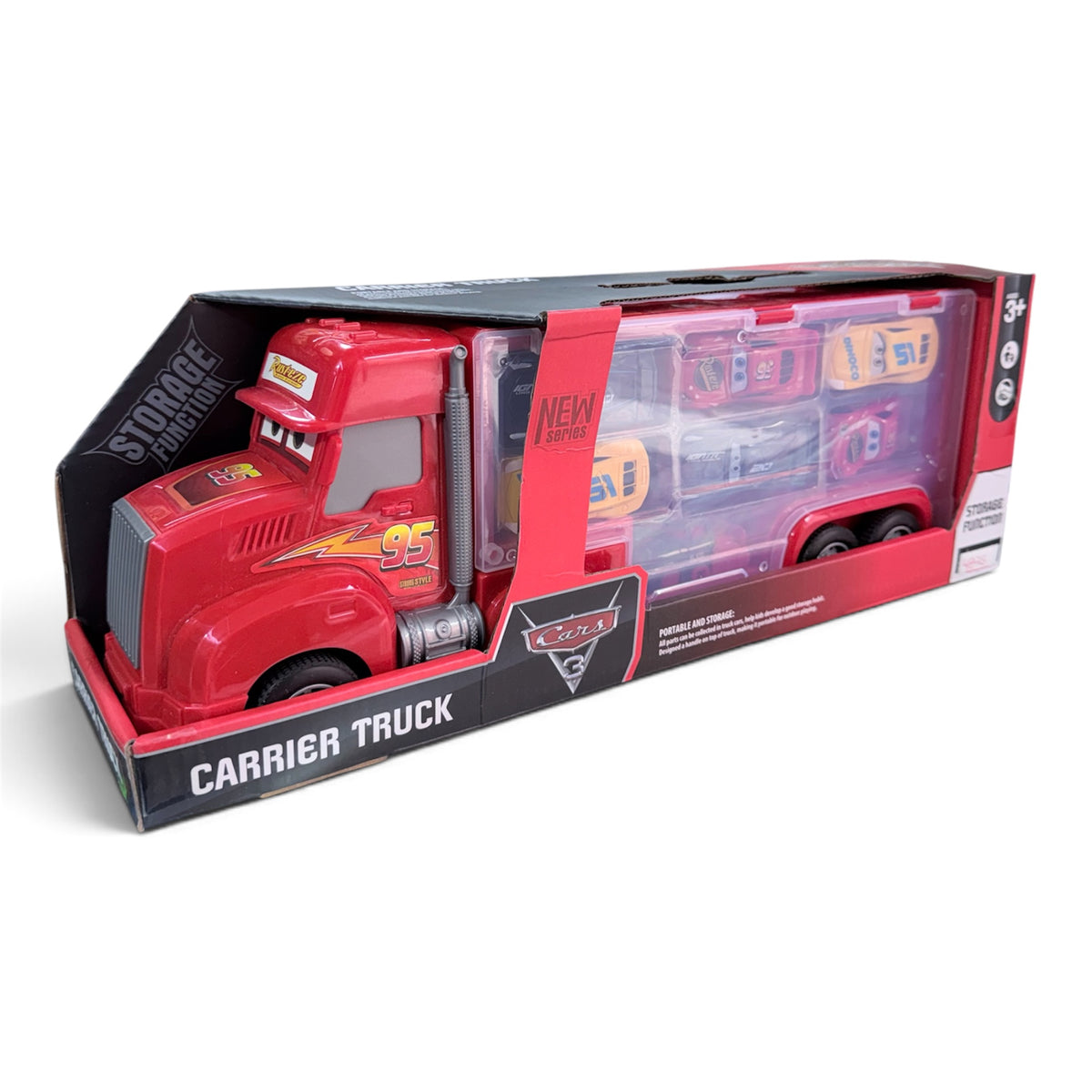Set Camión Maletín Portavehículos de Cars 3 MACK