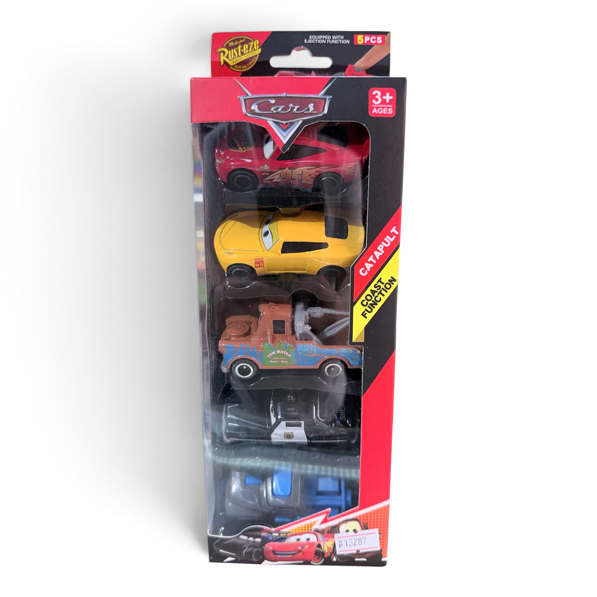 Set Coleccionable de 5 Carros Metálicos de Cars
