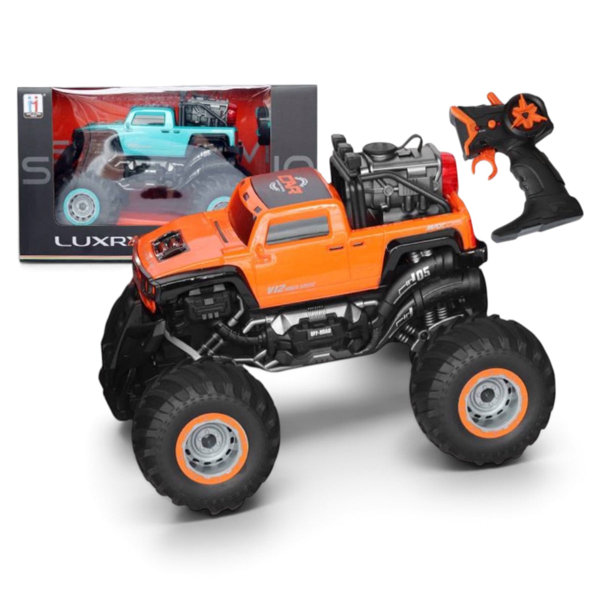 Camioneta Monster Truck a Control Remoto Off-Road