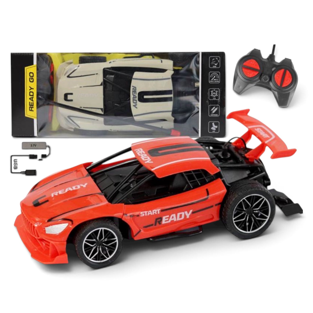Auto Deportivo a Control Remoto Ready Go Racing