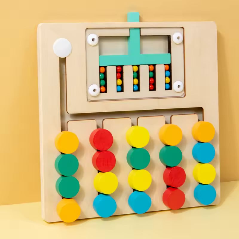 Tablero Didáctico de Secuencias en Madera Montessori