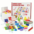 Set Matemático Didáctico Number Shape Recognition Card