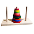 Juego de Mesa Matemático Torre de Hanói en Madera